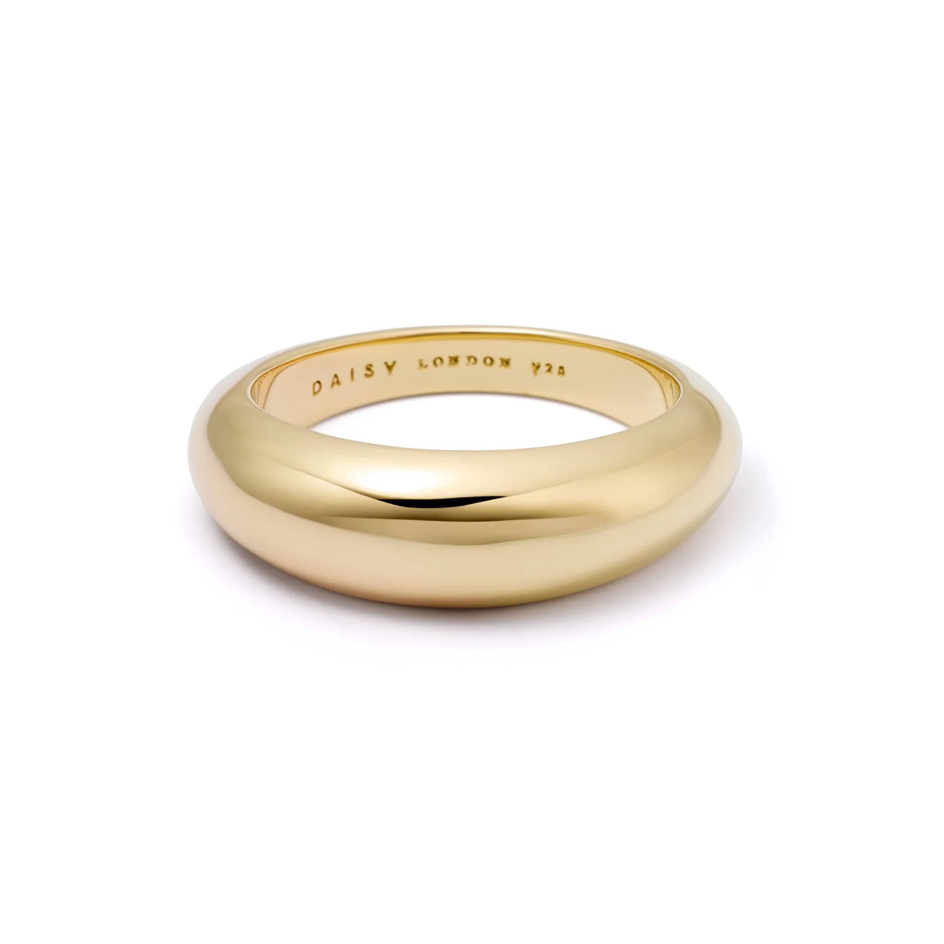 Oval Çizgi Yüzük Rose Gold detay görseli 1